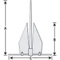 Fortress Aluminium Guardian Båter 17-22´ Anker