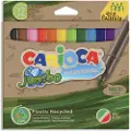 Carioca Eco Family Jumbo, 12 farger, Flerfarget, 6 mm, Flerfarget, Rund, Italia