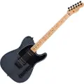 Fender Limited Edition American Pro II Sandblasted Telecaster HH EB Smoke Transparent