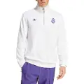Adidas Real Madrid Terrace Icons Halv Glidelås Genser