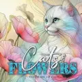 Monsoon Publishing Cats and Flowers Coloring Book for Adults