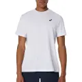 Asics for man. 2041A339 Short sleeve T-shirt Court white (S), Sport, Synthetic, Tennis / Paddle tennis, Multisport, Sustainable