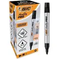 BIC Marking Pro Permanent Tusch med Skrå Spids - blå, 12 stk.