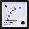 Voltcraft AM-72X72/1A AM-72X72/1A Analogt installationsmåleinstrument AM-72X72/1A 1 A Blødt jern