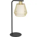 Eglo CIUDADELA bordlampe i sort og børstet messing