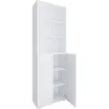 VCM VCMVcm Skoskap Lona 2Xl hengslede dører + hylleHvitSkoskapFra Homeroom