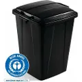 Durable Låg Durable Durabin 90L sort