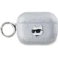 Karl Lagerfeld Pu Embossed Choupette Head Airpods Pro 2 Airpods-etui