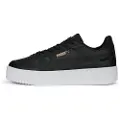 Puma Carina Street Sneakers Women, Shoes, Black/Black/Rose Gold, 37.5