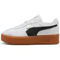 Puma Palermo Elevata Leather Sneakers Women, Shoes, White/Gum, 41