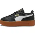 Puma Palermo Elevata Leather Sneakers Women, Shoes, Black/Gum, 37