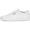 Puma Smash 3.0 L Sneakers, Shoes, White/Gold, 40.5