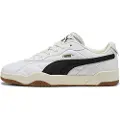 Puma Tifosi Lux Sneakers, Shoes, White/Black/Gum, 42