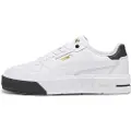 Puma Cali Court Leather Women's Sneakers, Shoes, White/Black, 35.5