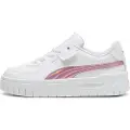 Puma Cali Dream Iridescent Youth Sneakers, Shoes, White/Rose Gold, 35.5