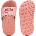 Puma Cool Cat 2.0 Daisies Slides Kids, Shoes, Pink Fruit/Pink/White, 31