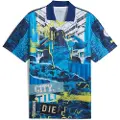 Puma Mancester City Fc Football Energy+ Retro Kortarmet T-skjorte