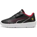 Puma Scuderia Ferrari HP Drift Cat 11 Sneakers Kids, Shoes, Black/Rosso Corsa, 32