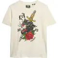 Superdry Neo Trad Tattoo Relaxed Kortarmet T-skjorte