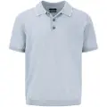 Fynch&Hatton Cotton Linen Kortermet Poloskjorte
