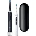 Oral-B iO Series 5 Duo Pack Sort+Hvid elektrisk tandbørste