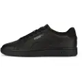 Puma Smash 3.0 Leather Sneakers Youth, Shoes, Black/Shadow Gray, 35.5