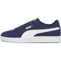 Puma Smash 3.0 Buck Sneakers, Shoes, Navy/White/Gold, 42