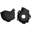 Polisport Off Road Ktm Sxf/xcf250/350 13-15/husqvarna Fc250/350 14-15 Clutch Og Tenning Dekselbeskytter