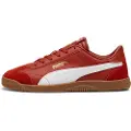Puma Club 5v5 Sneakers, Shoes, Mars Red/White/Gold, 48