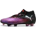 Puma FUTURE 8 ULTIMATE FG Football Boots Unisex, Shoes, Black/White/Glowing Red, 47