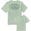 Vissla Psycho Sun Premium Organic Pkt T-skjorte grønn