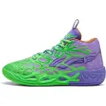 Puma HOOPS x TMNT MB.04 RD Basketball Shoes Unisex, Shoes, Green Pes/Red/Dark Amethyst, 42.5