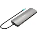 I-Tec Usb C Metal Nano 2x 100 W Dokkingstasjon