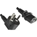 DINIC EK539.1,8, 1,8 m, Strømplugg type K, C13 kopling, 250 V, 6 A