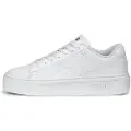 Puma Smash Platform v3 Sneakers Women, Shoes, White/Silver, 42
