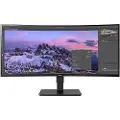 LG UltraWide 35BN77CP-B - LED-skjerm - kurvet - 35 - 3440 x 1440 UWQHD @ 100 Hz - VA - 300 cd/m² - 2500:1 - HDR10 - 5 ms - 2xHDMI, DisplayPort, USB-C - høyttalere - svart