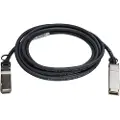 Qnap CAB-NIC40G30M-QSFP - Direkte 40GBase-koblingskabel - QSFP+ til QSFP+ - 3 m - toakset