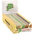 Powerbar Natural Vegan Proteinbarerboks Sjokolade Og Banan 40g 18 Enheter