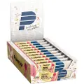 Powerbar Plus 33% Proteinbarerboks Vanilje Og Bringebær 90g 10 Enheter