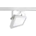 Deko-light Flood Højvolt-skinnesystem-lampe LED indbygget 30 W EEK: F (A - G) LED (RGB) Trafikhvid (RAL 9016)