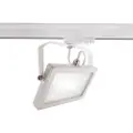 Deko-light Flood Højvolt-skinnesystem-lampe LED indbygget 15 W EEK: E (A - G) LED (RGB) Trafikhvid (RAL 9016)