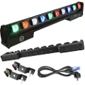 No name SWEEPER BAR 10x15 RGBW bevegelig strålebelysning LED stripe