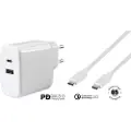 Vivanco Usb-c- Og Usb-a-lader Viv62773 45w