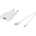 Vivanco Lader Med Lightning-kabel 1.2 M 2.4a