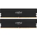 Crucial Pro OC - DDR5 - sett - 64 GB: 2 x 32 GB - DIMM 288-pin - 3000 MHz / PC5-48000 - CL40 - 1.35 V - ikke-bufret - on-die ECC - svart