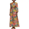 Sundek Vestito Wild Garden Lang Kjole