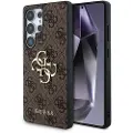 GUESS Samsung Galaxy S25 Ultra Guess 4G Big Metal Logo Hybrid-deksel - Brun