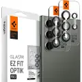 Spigen AGL05950, Linsebeskytter, Gjennomsiktig, Herdet glass, Samsung, Galaxy S23 Ultra, 16 mm