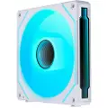 Lian Li UNI FAN SL-INF 140 ARGB PWM-vifte med omvendt blad - 140 mm, hvit