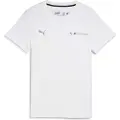 Puma BMW M Motorsport ESS+ Logo Tee Youth, Clothing, White, 4-5Y